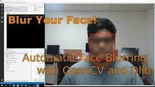 Blur Your Face Automatically with OpenCV and Dlib