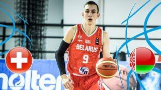 Switzerland v Belarus - Full Game - FIBA U18 European Championship Division B 2018