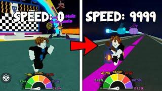 Noob a Pro en Max Speed Roblox