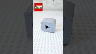 Серебряная кнопка ютуб из Lego! Лего самоделка #легосамоделки #lego #лего #sorts