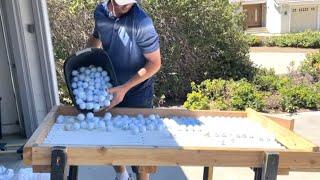 This is Genius! Homemade Golf Ball Counter