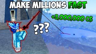 This SECRET Money Method Makes MILLIONS FAST In Fisch (Roblox)