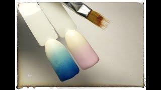  КИСТЬ для ГРАДИЕНТА с АлиЭкспресс  OMBRE nails  GRADIENT RUSH AliExpress 