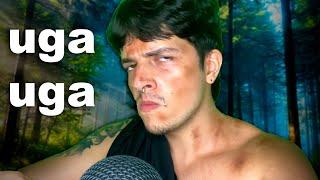 ASMR na IDADE das CAVERNAS *nunca visto antes*