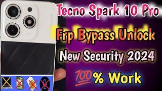 Tecno Spark 10 Pro Frp Bypass || Tecno Spark Android 13 How To Remove Google Account #frp