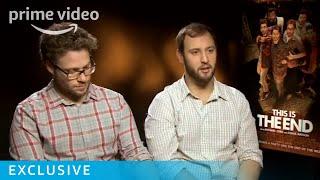 This Is The End - Seth Rogen & Evan Goldberg interview | Prime Video