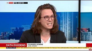 Sam Jones, Founder of Gener8, On Sky News Ian King Show