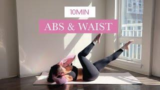 15MIN Hourglass Abs & Waist Pilates // toned abs + defined waist // all level friendly