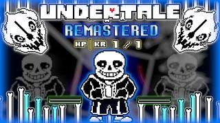 [NO HIT] UNDERTALE: Sans Fight Remastered by offspringy