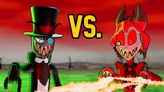 Alastor vs Black Hat | Fight Animation