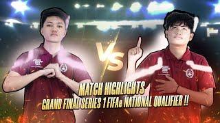 MATCH GRAND FINAL SERIES 1 | FIFAe NATIONAL QUALIFIERS !!