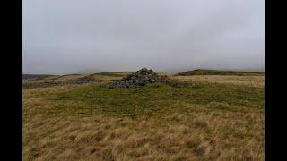 Bronze Age cairn near Plas-y-gors, Fforest Fawr, Powys