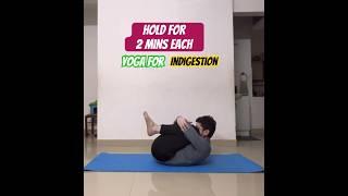 #yoga for #indigestion #yogafordigestion #simpleyoga #yogapractice #yogaforbeginners #stretching