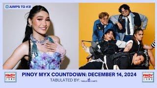 Pinoy MYX Countdown: December 14, 2024