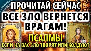 ЕСЛИ НА ВАС ВРАГИ ЗЛО ТВОРЯТ, КОЛДУЮТ, НАПАДАЮТ! Псалмы от врагов, Псалом 3, 24, 26, 41, 139