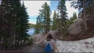 NATURE in 5.7k 360: Walk around Bear Lake, CO