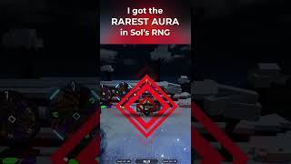 Getting the new RAREST AURA in Sol's RNG