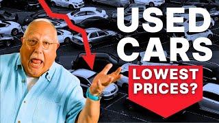 Used Car Prices FREE FALL? | When you should BUY