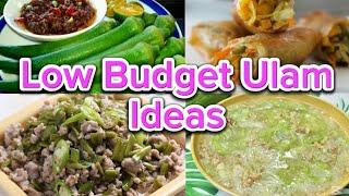 Low Budget Ulam Ideas | Pinoy food