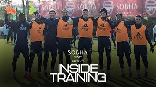 GYM WORK, RONDOS AND GOALS! | INSIDE TRAINING | Final push for Nottingham Forest | Premier League