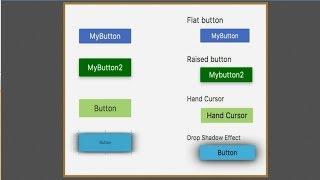 Material Design Buttons Tutorial | JFoenix