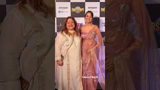 Beautiful #ashisingh With Mom At #firstcopy Screening ️ #ytshorts #trendingshorts #shorts