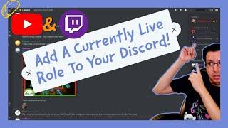 Easily Show Who's Currently Streaming In Your Discord Server! YAGPDB Now Live For Twitch & YouTube