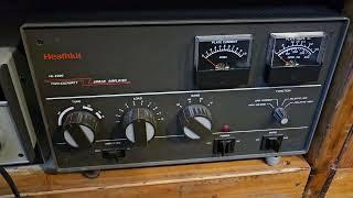 The last heathkit 3-500z amplifier! hl2200 (like sb221)