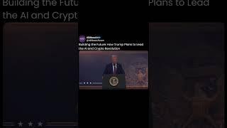 AI and Crypto Revolution: Trump’s $500 Billion Vision Explained