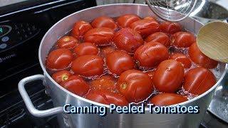 Italian Grandma Makes Canned Peeled Tomatoes
