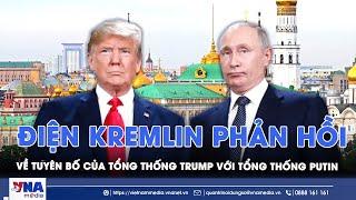 Tổng thống Trump nói Tổng thống Putin ‘mất kiểm soát’, Điện Kremlin lập tức đáp trả- VNA