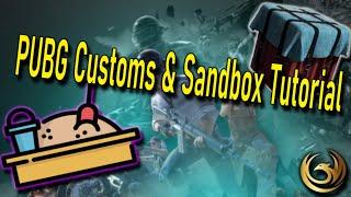 PUBG Customs and Sandbox Tutorial