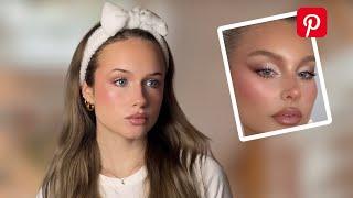 RECREATING PINTEREST MAKEUP (trying to lol)