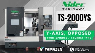 Integrated Turning & Milling with the Takisawa TS-2000YS - Full Demo & Features