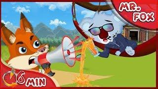 Mr Fox ~ sleeping koala ~ Mr Fox Funny Cartoon for kids [4k]