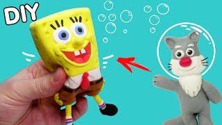 DIY SpongeBob SQUISHY