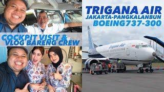 TRIGANA AIR Flight IL708 Jakarta ke Pangkalan Bun Review Vlog