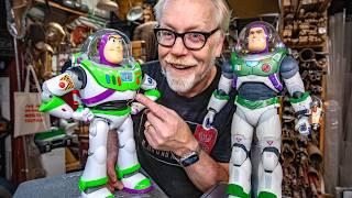 Adam Savage Reacts to REAL Buzz Lightyear Robot!