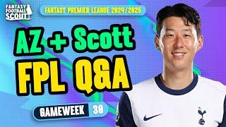 FPL GW30 Q&A + RMT SURGERY! ⁉️ | AZ + SCOTT! | Fantasy Premier League Tips 2024/25