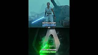 Luke Skywalker VS Rey Palpatine