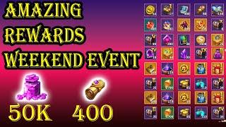 AMAZING REWARDS WEEKEND EVENT