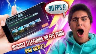 KUCHSIZ TELEFONDA PUBG MOBILE 90 FPS OʻYNASH USULI