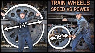 HUGE vs. TINY drive wheels - Why? | Railroad 101