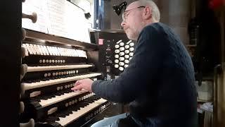 DE GRIGNY A solis ortus cardine: Fugue à 5 (Peter Dyke, Hereford Cathedral)
