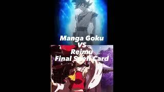 Goku Vs Reimu Hakurei #touhou #vs #goku #reimuhakurei