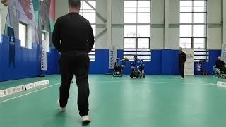 2025 Boccia Türkiye Şampiyonası Burak Avcı bc4 vs Mahmut Ünal bc4 yarı final maçi