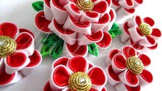 MY COLORFUL WORLD - 4 / Handmade flowers / Kanzashi / Цветы ручной работы / Канзаши