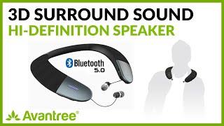 How to Use Avantree Torus - Bluetooth 5.0 aptX-HD Certified Surround Sound Neckband Speaker