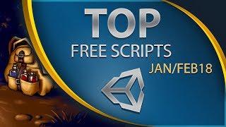 Top 8 Free Unity Assets - Scripting - January/February 2018