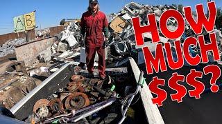 Is it Worth Saving Scrap in 2024? Truck Load of Metal = $? Scrap Lyfe